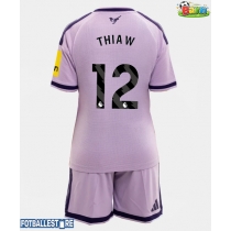 Newcastle United Malick Thiaw #12 Tredjedraktsett Barn 2026-27 Kortermet (+ Korte bukser)